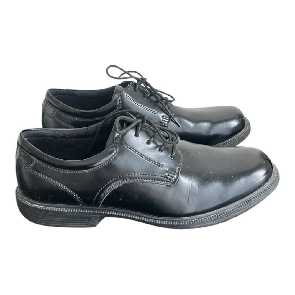 Men's Classic Nunn Bush KOR Comfort Gel Shoes Black Leather Size 11W